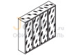 Кабинет руководителя Шкаф для бумаг с гардеробом GALA ELLIB041 BLACK